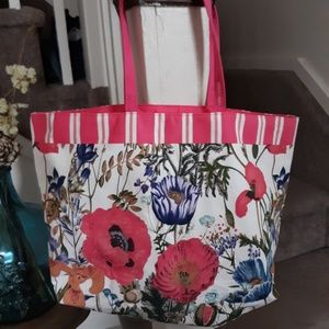Flower Estee Lauder tote